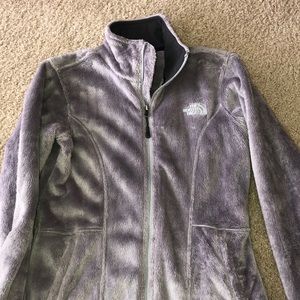 Grey zip up jacket